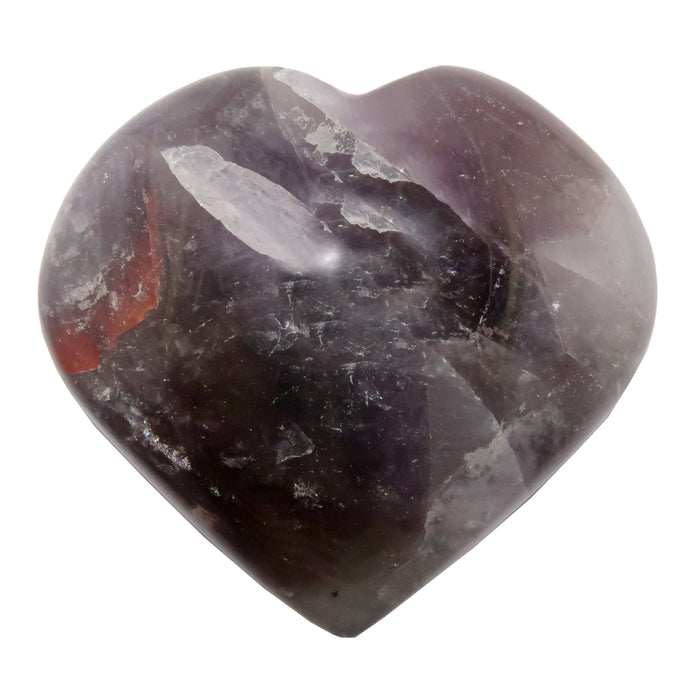 amethyst crystal heart
