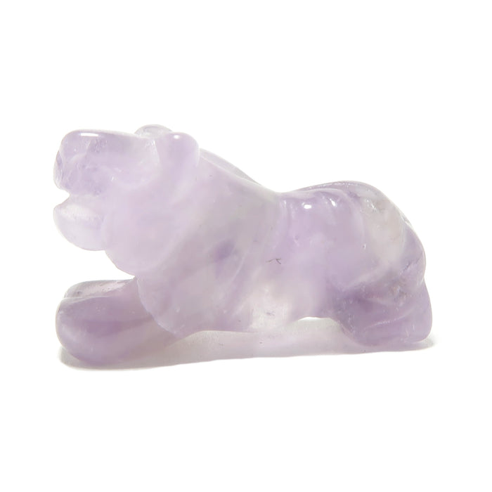 Amethyst Tiger 1" Miniature Animal Spirit Protector