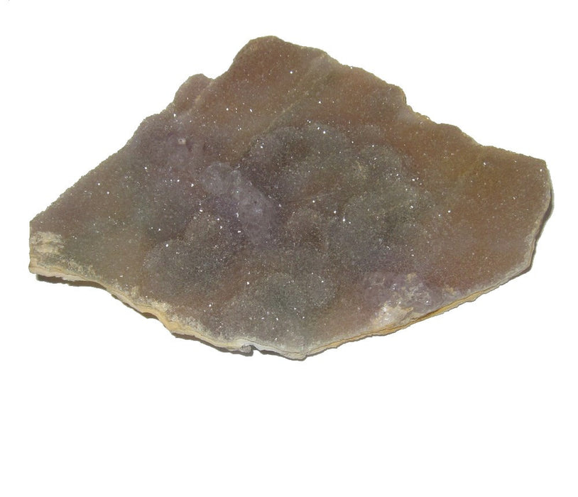 5.3" x 3.8" x 0.6" Sparkling Purple Flower Amethyst Cluster