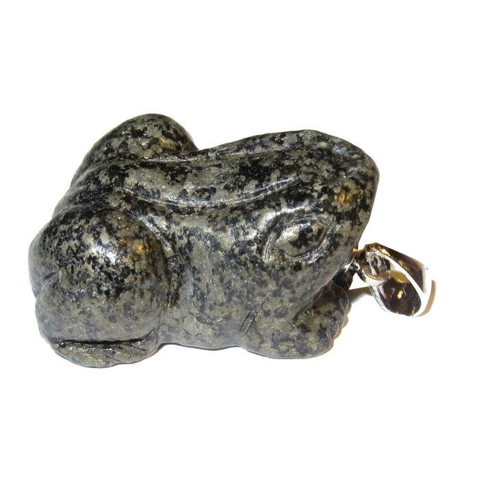 apache gold frog pendant