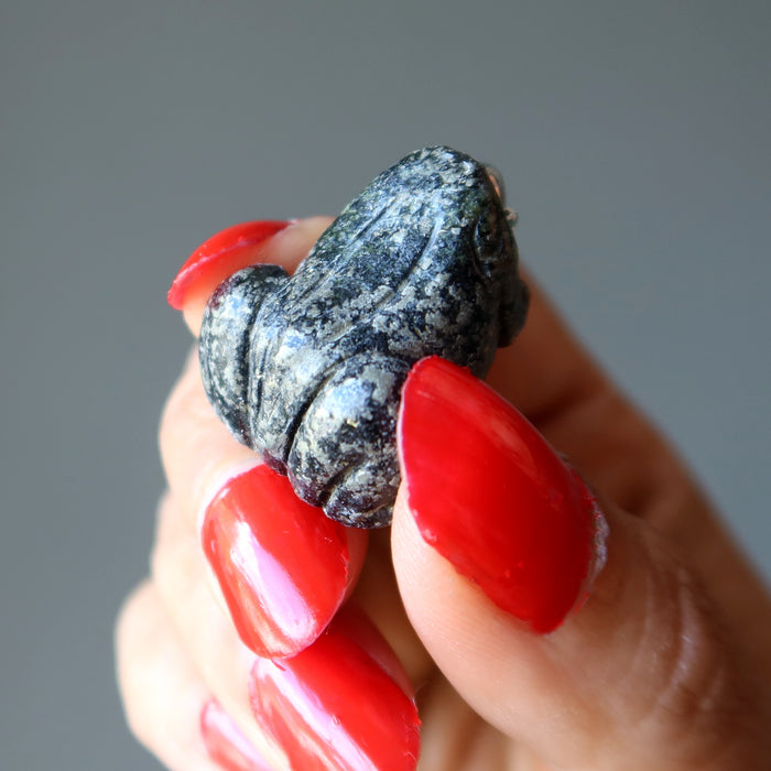 apache gold frog pendant