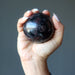 garnet arfvedsonite sphere