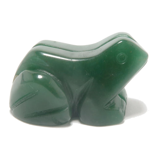 Green Aventurine Frog Statue  