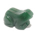 Green Aventurine Frog Statue  