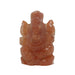 orange aventurine ganesh elephant god