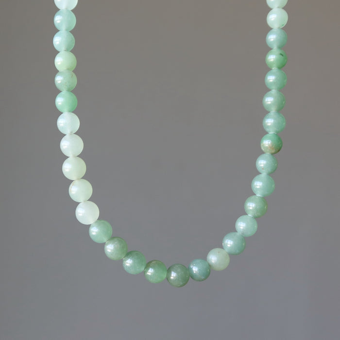 green aventurine necklace