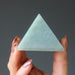 green aventurine pyramid