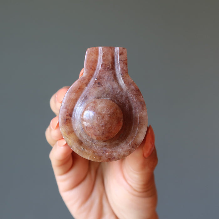 red aventurine shivling crystal