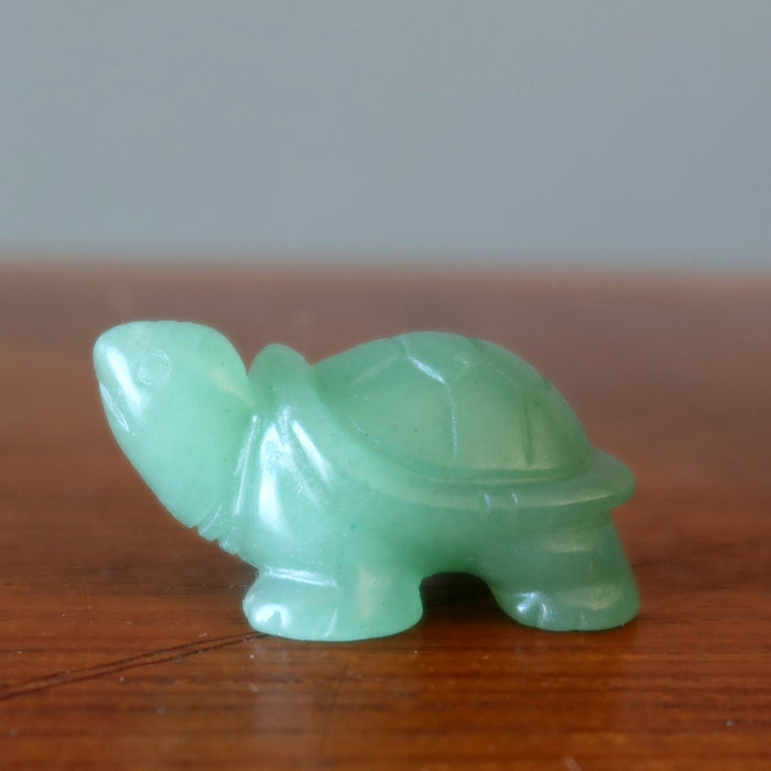 Green Aventurine Turtle 