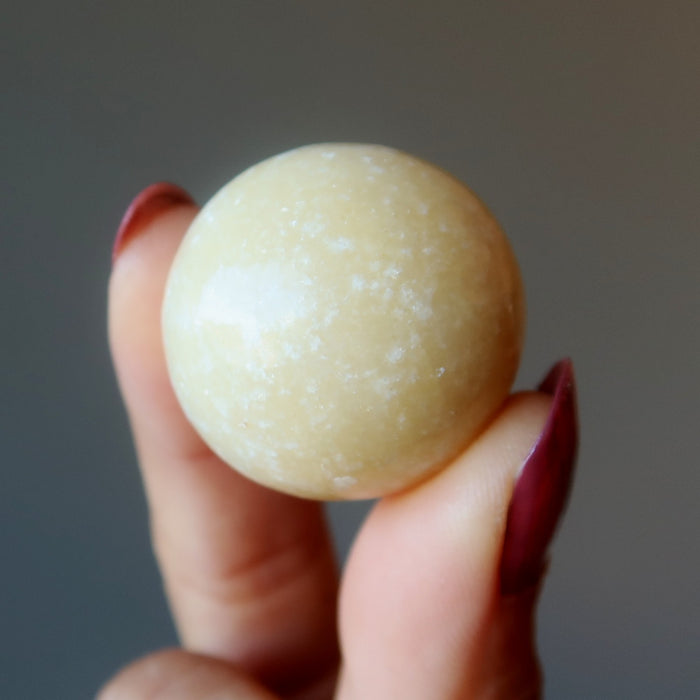 yellow aventurine sphere