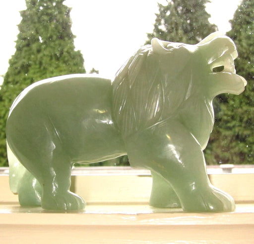 Green Aventurine Lion 