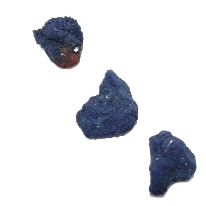 raw azurite gemstone
