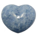 blue calcite heart
