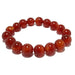 10mm red carnelian bracelet