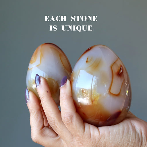 carnelian eggs