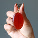 carnelian oval pendant
