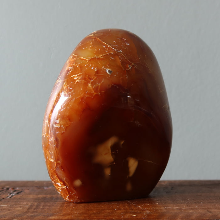 Carnelian Display Stone Bright Shiny Good Energy Crystal