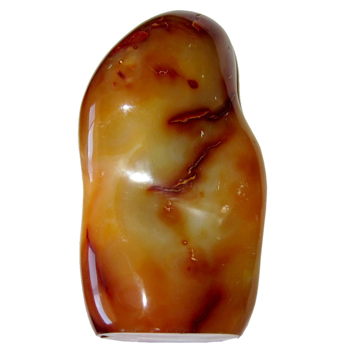 Carnelian Display Stone Nature's Orange Sculpture