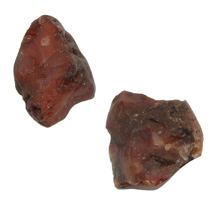 raw carnelian stones
