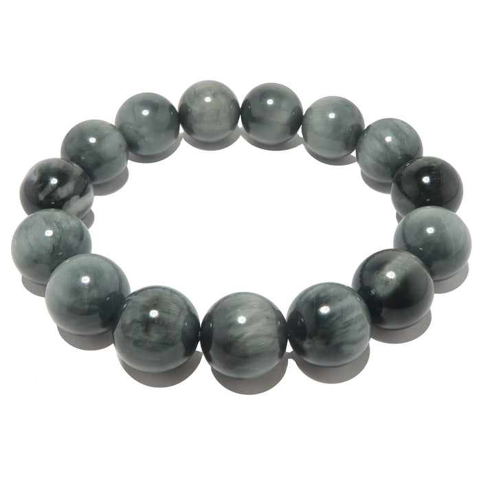 cats eye quartz bracelet with 12mm beads