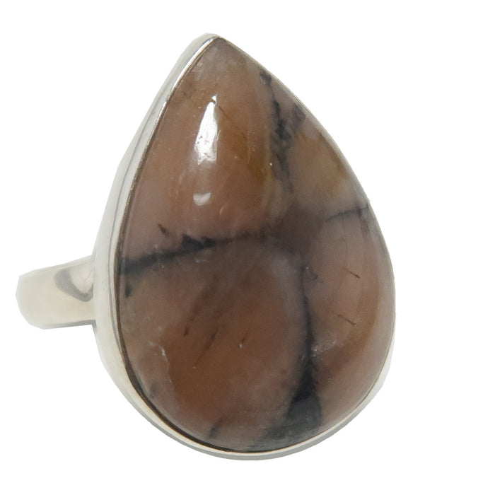 chiastolite ring