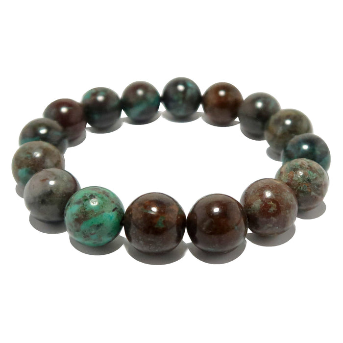 chrysocolla cuprite bracelet