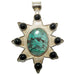 chrysocolla star pendant