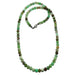 chrysoprase beaded necklace