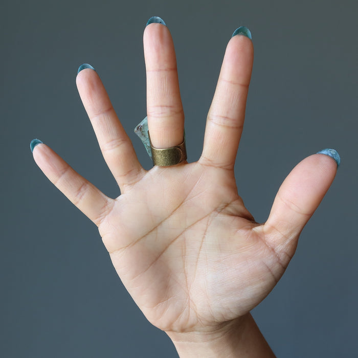 chrysocolla ring
