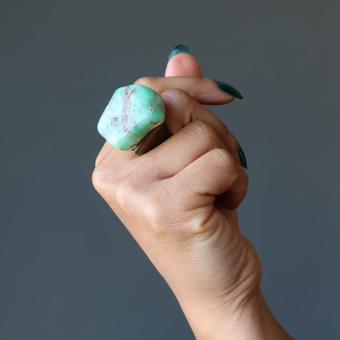 chrysocolla ring