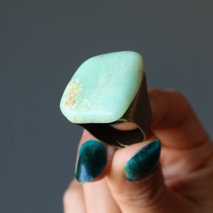 chrysocolla ring