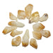 raw citrine points