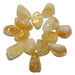 citrine tumbled stone set of 14