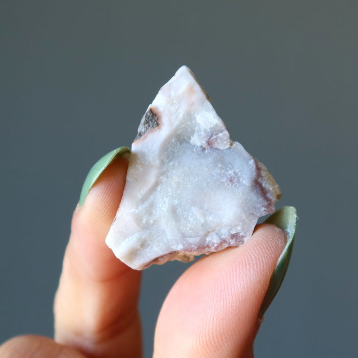 back of citrine cluster geode