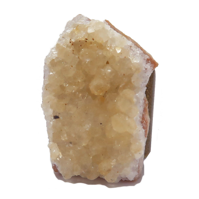 citrine geode ring