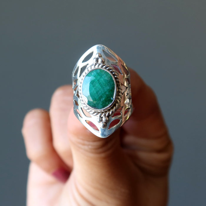 emerald ring
