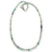 Beaded Rainbow Fluorite Necklace 