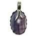 Sterling Silver Rainbow Fluorite Pendant 