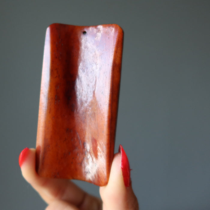 ox bone buddha pendant