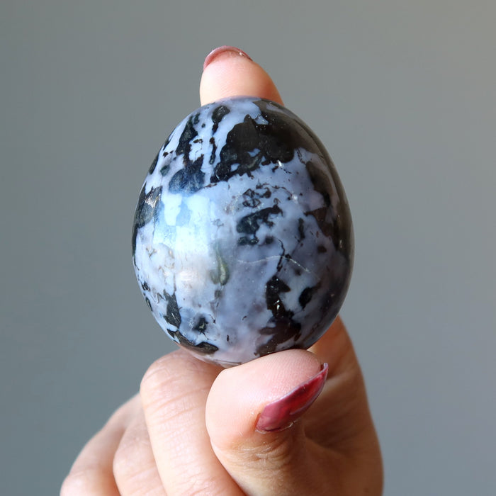 holding Gabbro Egg 