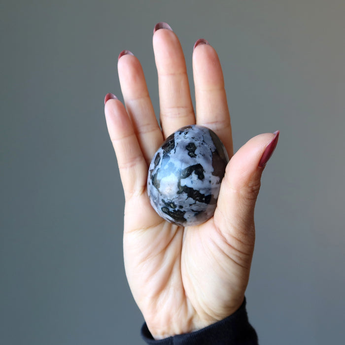 holding Gabbro Egg 
