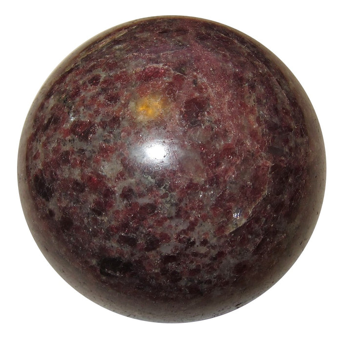 garnet red sphere