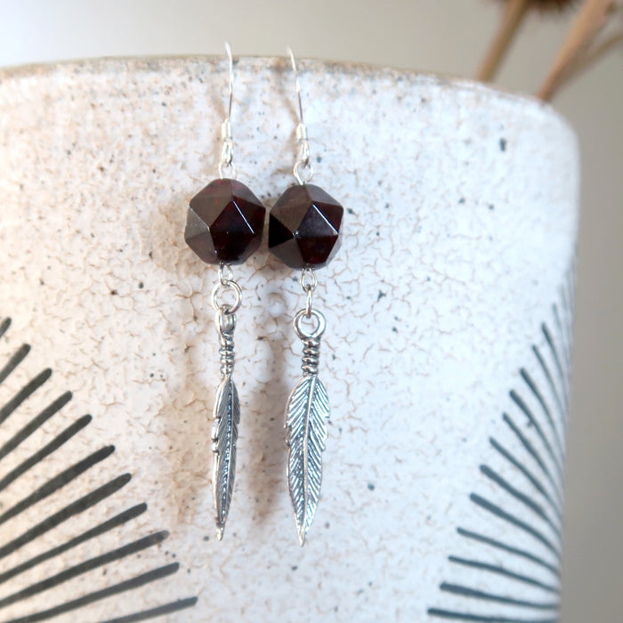 Garnet Earrings