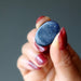 blue goldstone cabochon