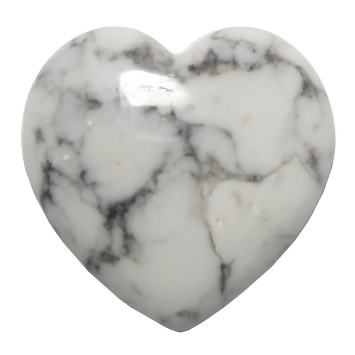 Howlite Heart 