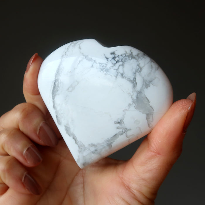 howlite heart