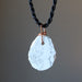 Howlite slab necklace 