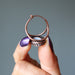 howlite adjustable ring