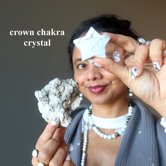 howlite star and cluster