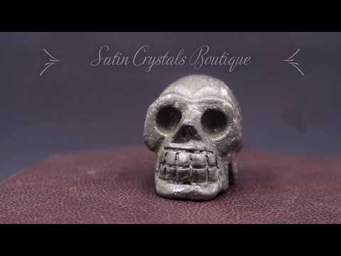 pyrite skull video